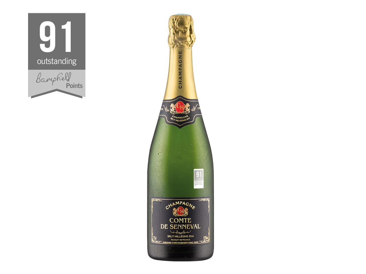 Go to full screen view: Champagne Comte de Senneval 2014 - Image 1