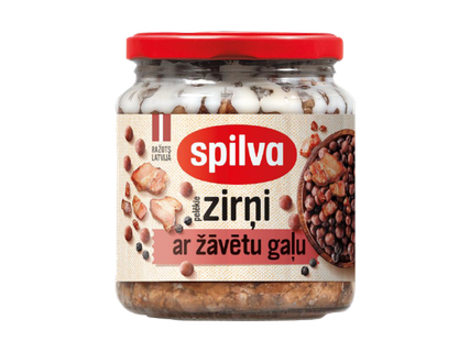 Spilva Pelēkie zirņi ar gaļu 570g