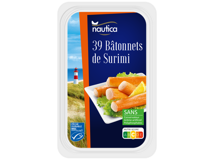 NAUTICA 39 bâtonnets de poisson MSC