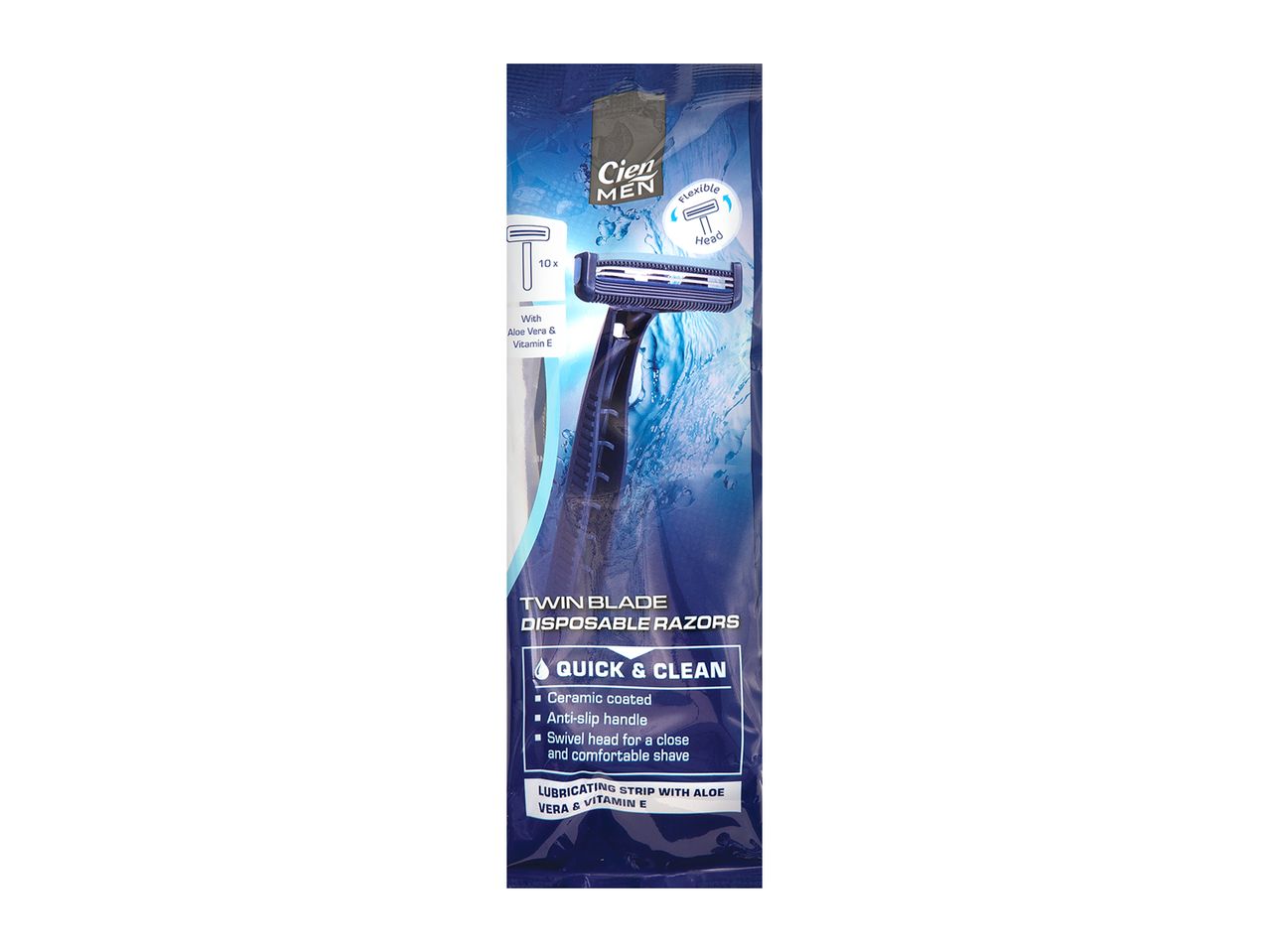 Go to full screen view: Cien Men Twinblade Disposable Razor - Image 1