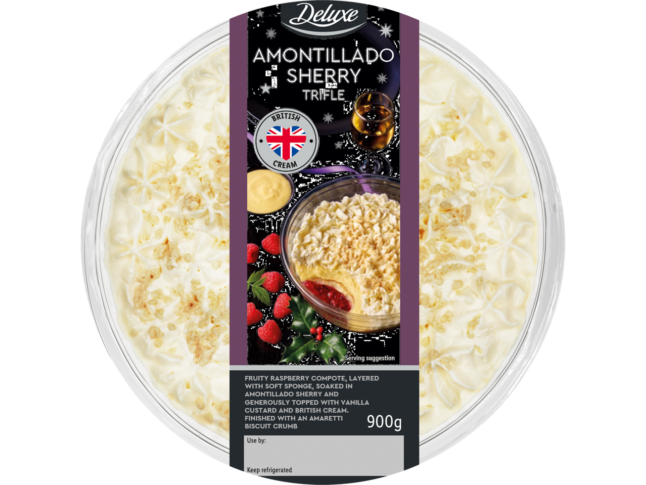 Go to full screen view: Deluxe Amontillado Sherry Trifle - Image 1