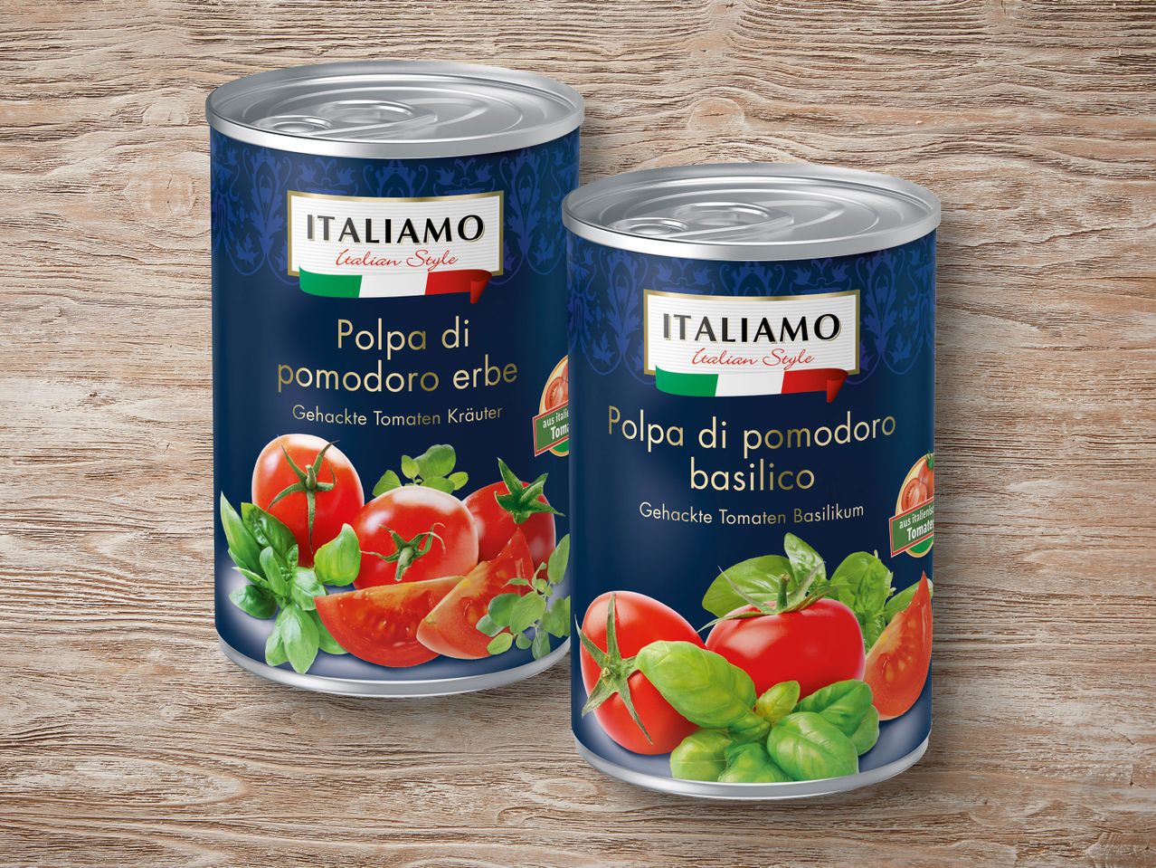 Gehe zu Vollbildansicht: Italiamo Gehackte Tomaten - Bild 1