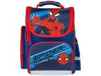 Spider-Man iskolatáska, kék-piros színben.