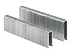 Two sizes of metal staples.