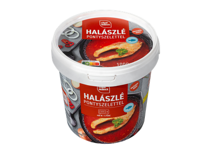 Friss halászlé pontyszelettel