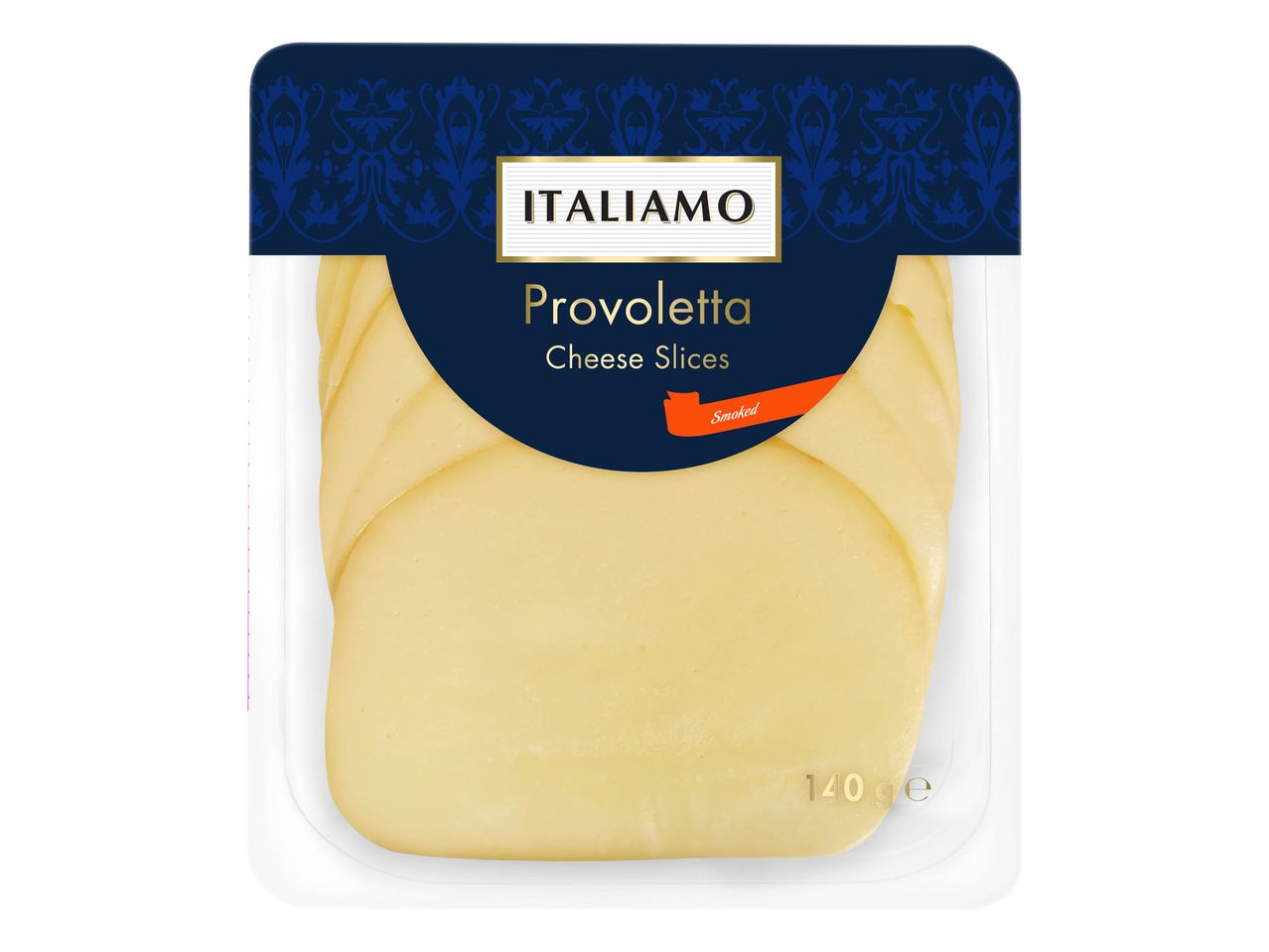 Tranches de fromage Provoletta fumé Italamo (140g).