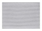 White and grey striped kitchen towel