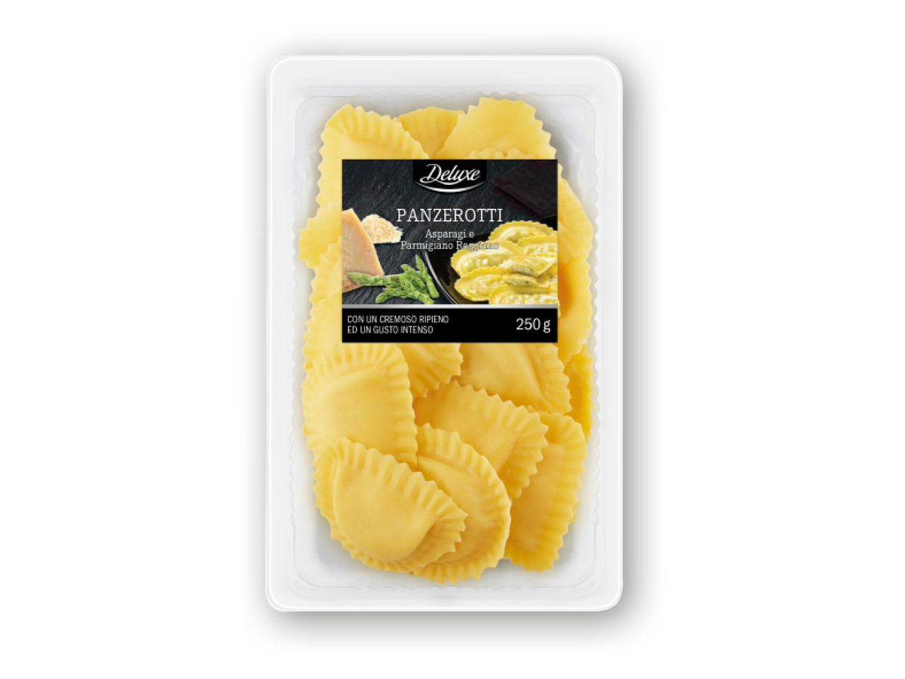 Panzerotti con asparagi e Parmigiano Reggiano