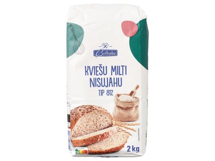 Belbake Kviešu milti 812.tips 2000g