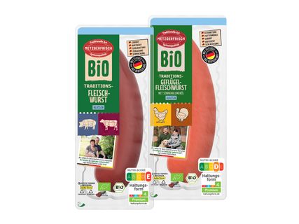 Metzgerfrisch Bio Traditions-Fleischwurst
