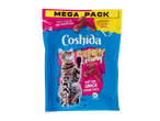 Friandises pour chats Coshida Crunchy 'n Creamy au saumon, un méga pack.