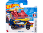 Hot Wheels First Response Runaway Res-Q žaislinis automobilis pakuotėje.
