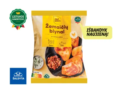 Žemaičių blynai su vištienos įdaru