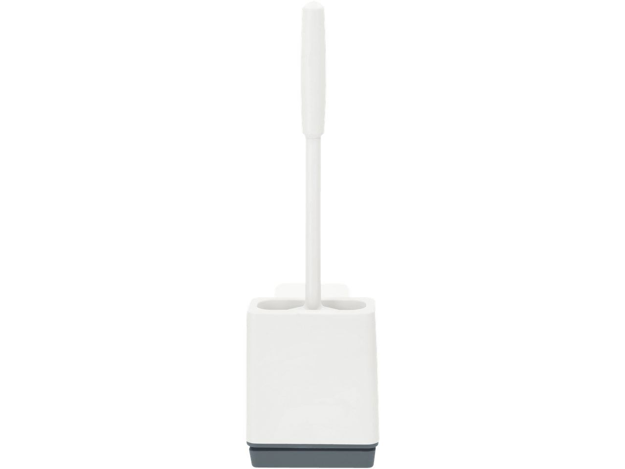 Organizador de casa de banho LIVARNO branco com compartimentos para escovas de dentes e pasta de dentes.