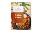 Japanese style Katsu Paste packaging with a curry dish, stating 'AROMATIC AND SPICY' and '50 g'.