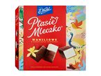 Ptasie Mleczko vanilla-flavored marshmallow candies in chocolate, by Wawel.