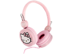 Rosa Hello Kitty-hörlurar.