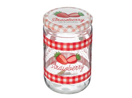 Mintás konzervüveg