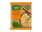 Instant chicken noodles in a bowl with chopsticks, ready in 3 minutes, 85g.