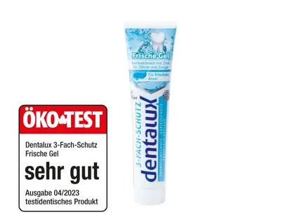 Dentalux Zahncreme Frische Gel
