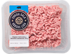 Pakend värske seahakklihaga 750 g sildiga 'SVAIGA GAĻA VÄRSKE LIHA'.