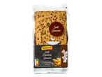 Tastino spelt crackers met verschillende zaden.