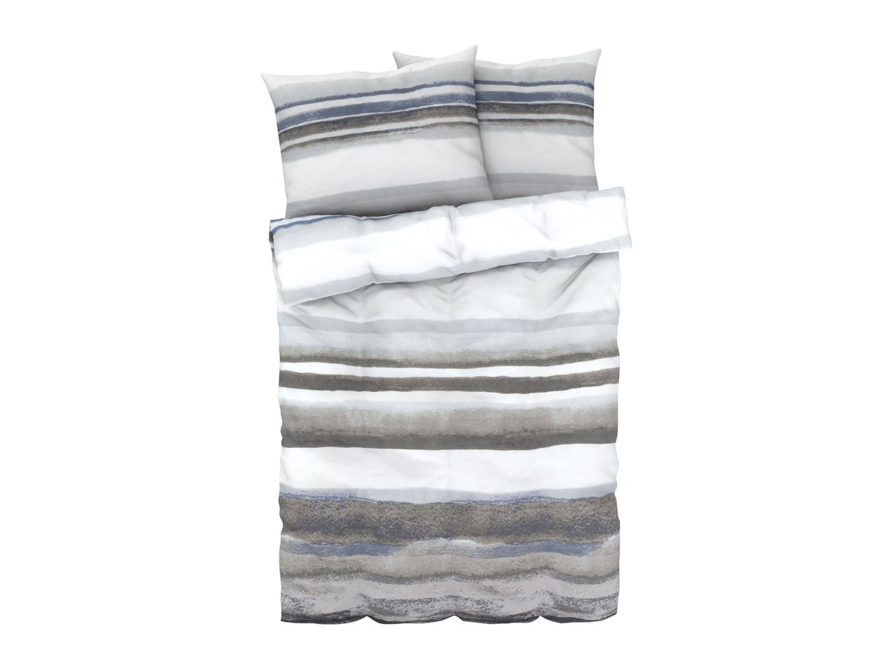 Go to full screen view: Livarno Home Renforcé Duvet Cover Set - King - Image 1