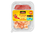 Creveți El Tequito în marinată de ardei iute și roșii, picante.