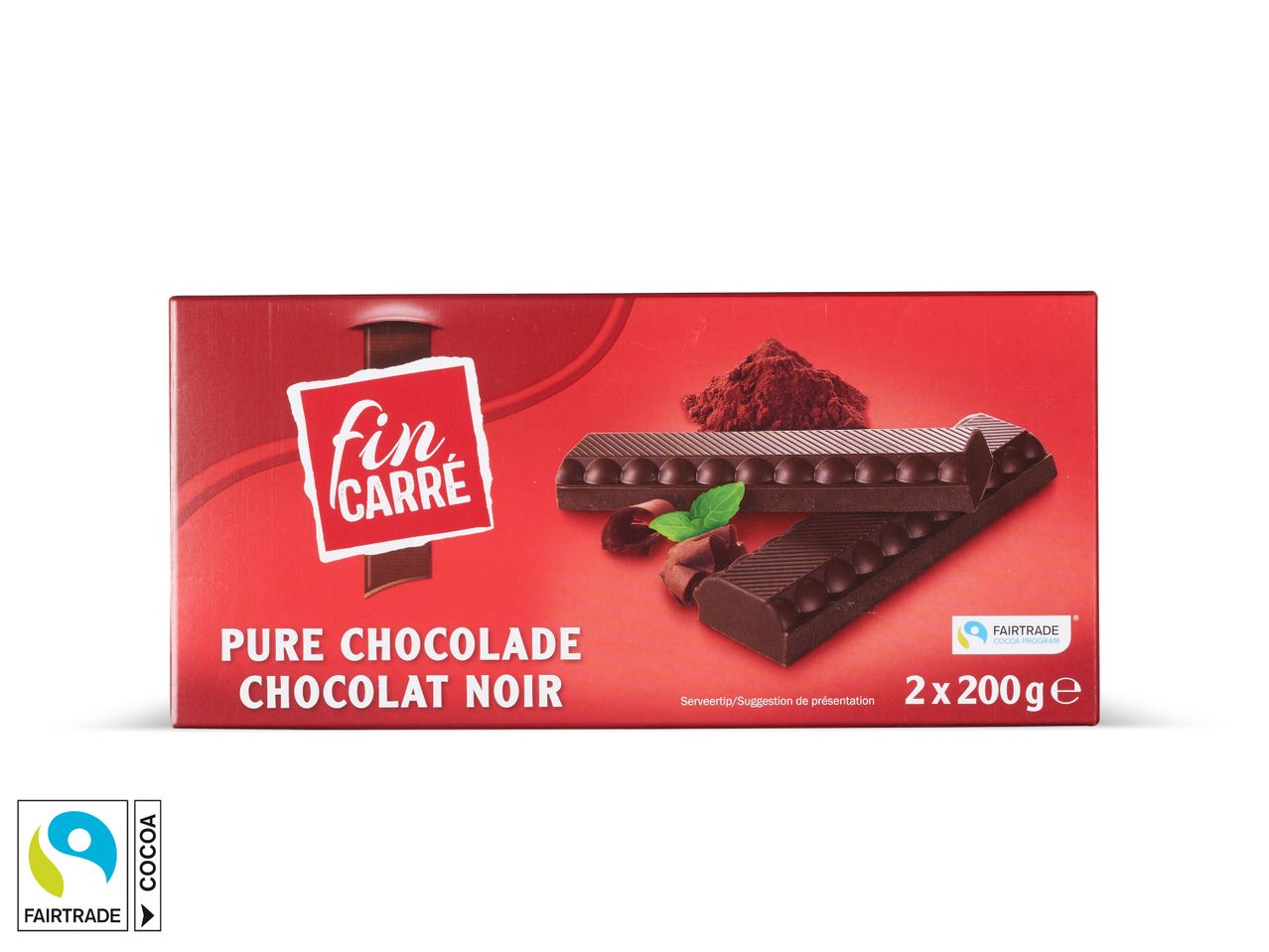 Ga naar volledige schermweergave: 2-pack pure chocolade - afbeelding 1