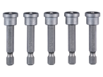 Five Parkside® S2 PH2 magnetic screwdriver bits for DIY assortment.