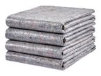 Parkside Dust Sheet Set - 4 Pack