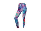 Farverige, mønstrede leggings til fitness.