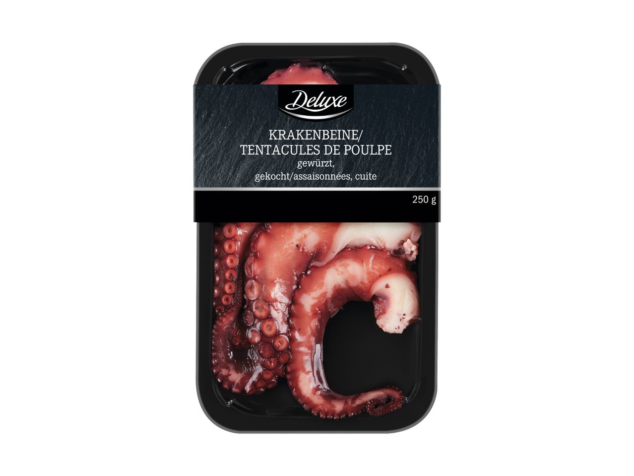 Boîte de poulpe Alere prêt à cuire.