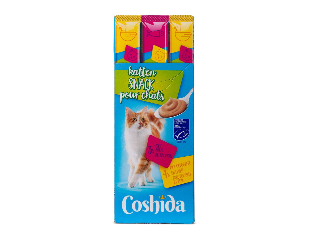 Ga naar volledige schermweergave: Coshida Katten liquid snack - afbeelding 1