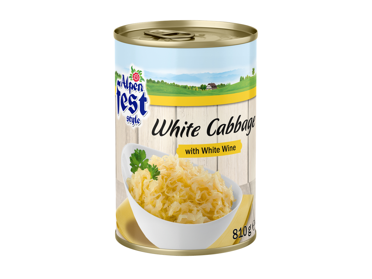 Alpenfest White Cabbage with White Wine in a can, 810g