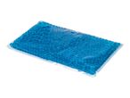 Blue gel pack for hot or cold therapy.
