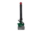 Cordless work light with a rechargeable battery pack