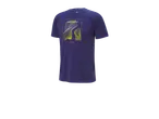 Camiseta esportiva Crivit com gráfico abstrato.