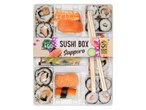 Sapporo Sushi Box: sushi, sashimi és maki.