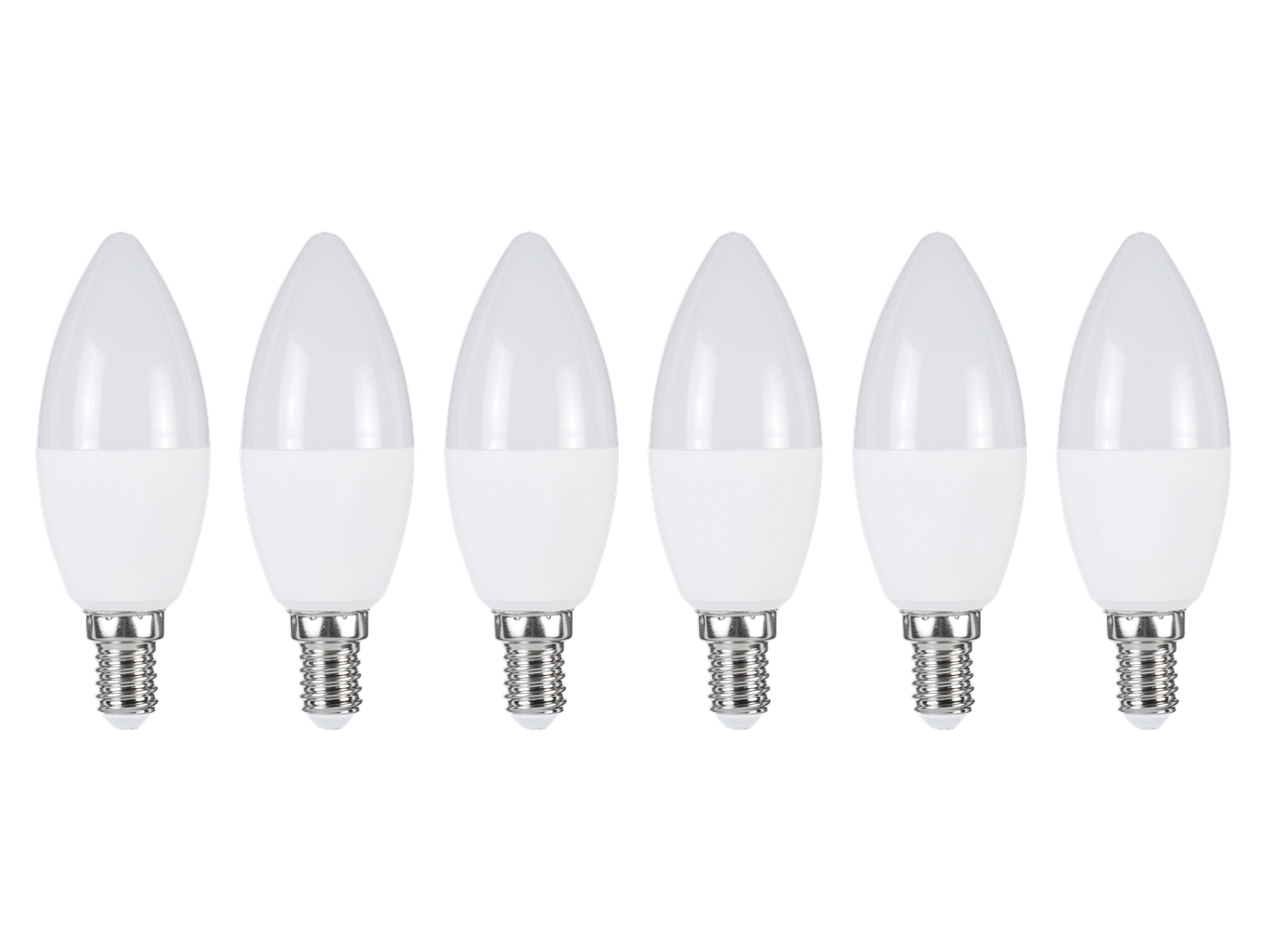 Livarno Home LED spuldzes, 6 gab. iepakojumā, E14 cokols