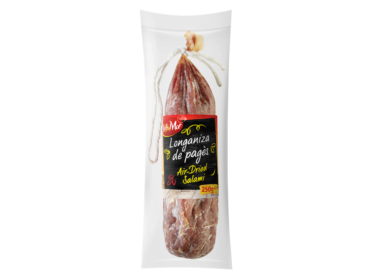 Salam uscat SolMar Longaniza de pagès.