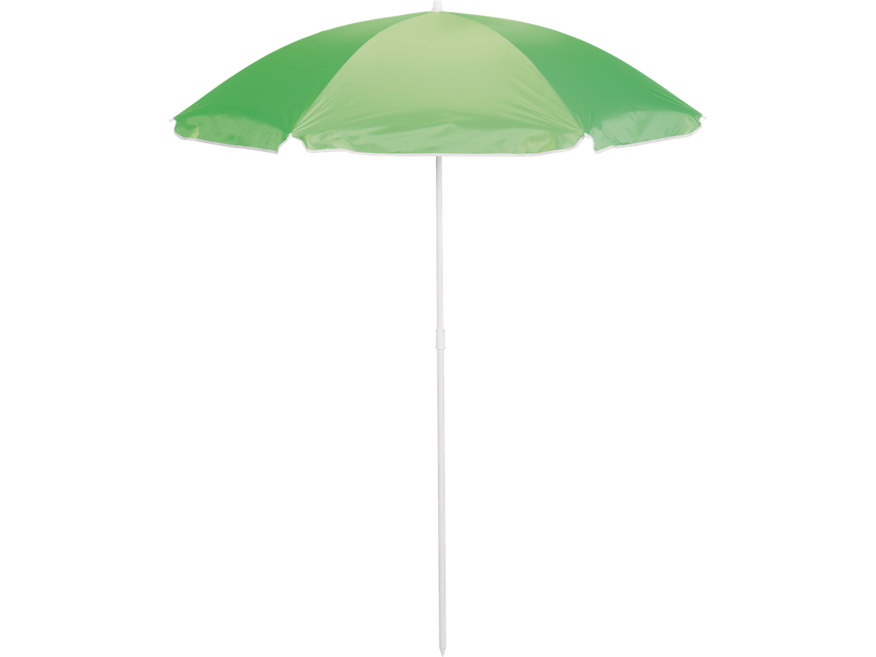 CRIVIT Parasol in green with a white pole