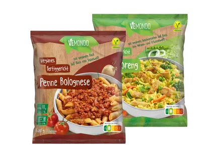 Vemondo Vegane Fertiggerichte