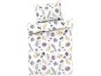 Floral bedding set.