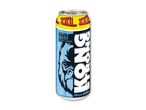 En sukkerfri energidrik i en dåse med et gorilla-ansigt og teksten 'XXL' og 'WILD POWER'.