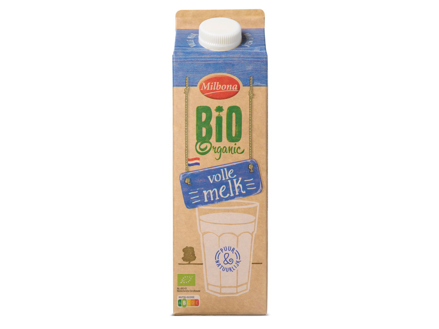 Bio volle melk vers