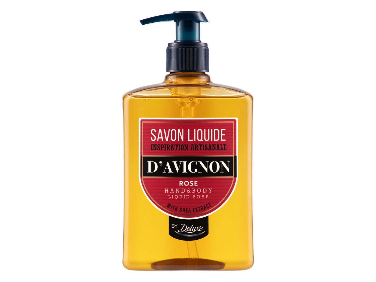 D'Avignon rose hand & body liquid soap, Deluxe.