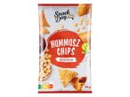 Snack Day: Vegán hummus chips BBQ ízzel.