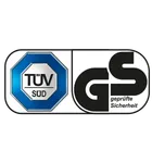 TÜV SÜD i GS sigurnosni certifikati.