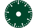 Žalias Parkside® deimantinis pjovimo diskas šlifuokliui.